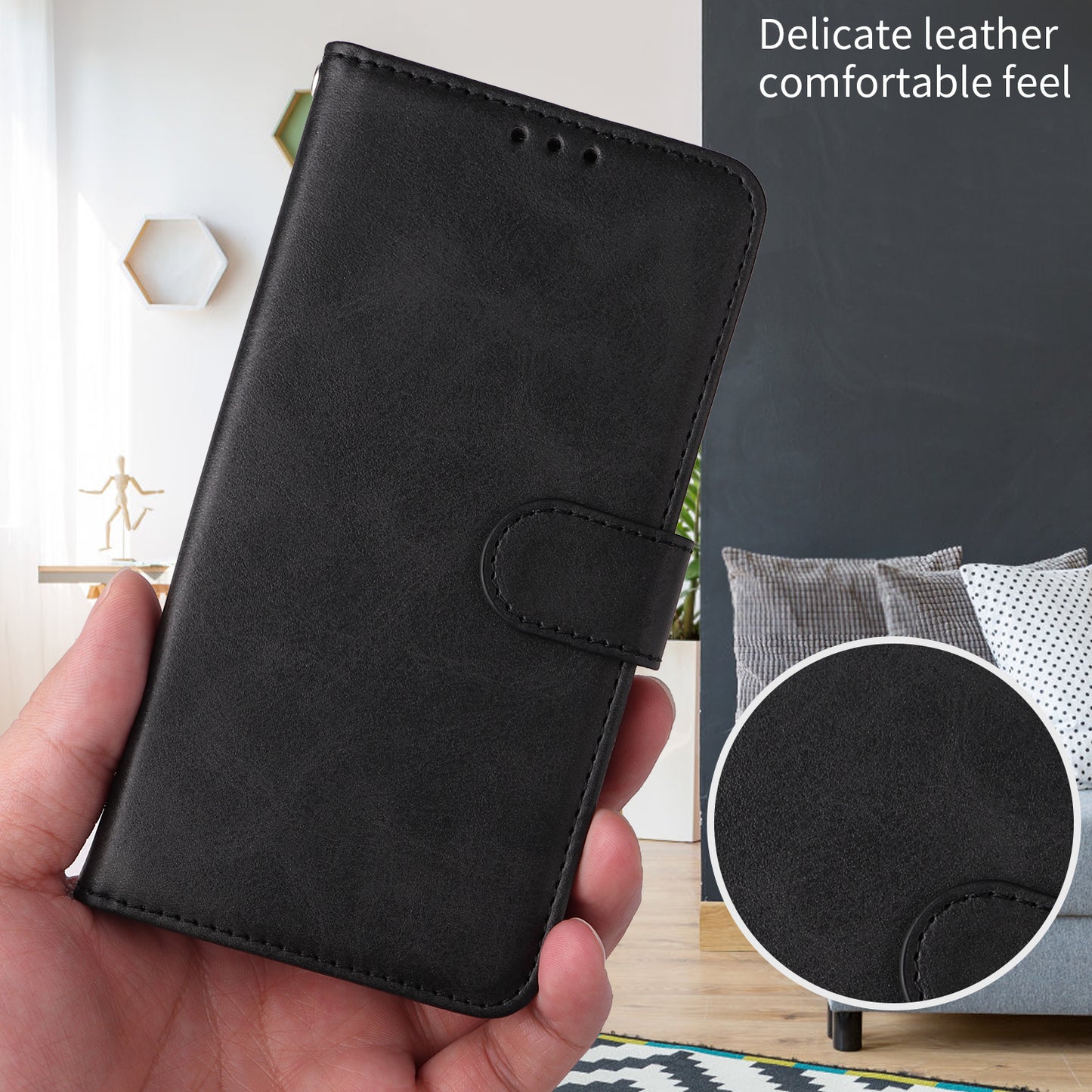 For Samsung Galaxy S26+ Case Wallet PU Leather Folio Flip Phone Cover