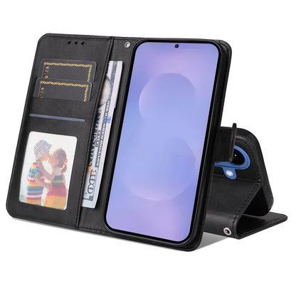 For Samsung Galaxy S26+ Case Wallet PU Leather Folio Flip Phone Cover