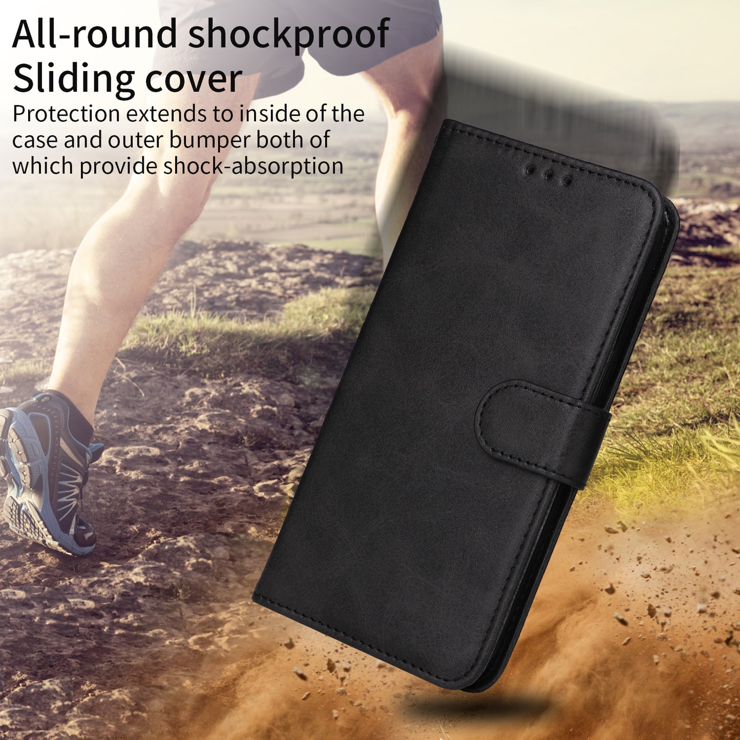 For Samsung Galaxy S26+ Case Wallet PU Leather Folio Flip Phone Cover