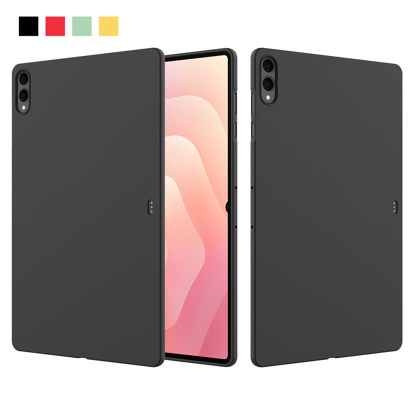 For Samsung Galaxy Tab S11 Ultra Case Liquid Silicone Anti-Scratch Tablet Cover