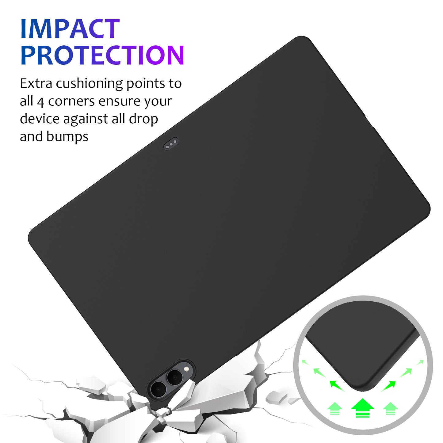 For Samsung Galaxy Tab S11 Ultra Case Liquid Silicone Anti-Scratch Tablet Cover