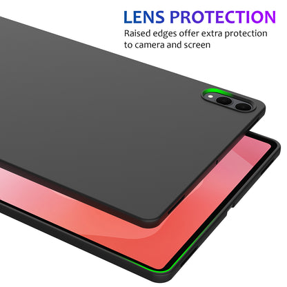 For Samsung Galaxy Tab S11 Ultra Case Liquid Silicone Anti-Scratch Tablet Cover