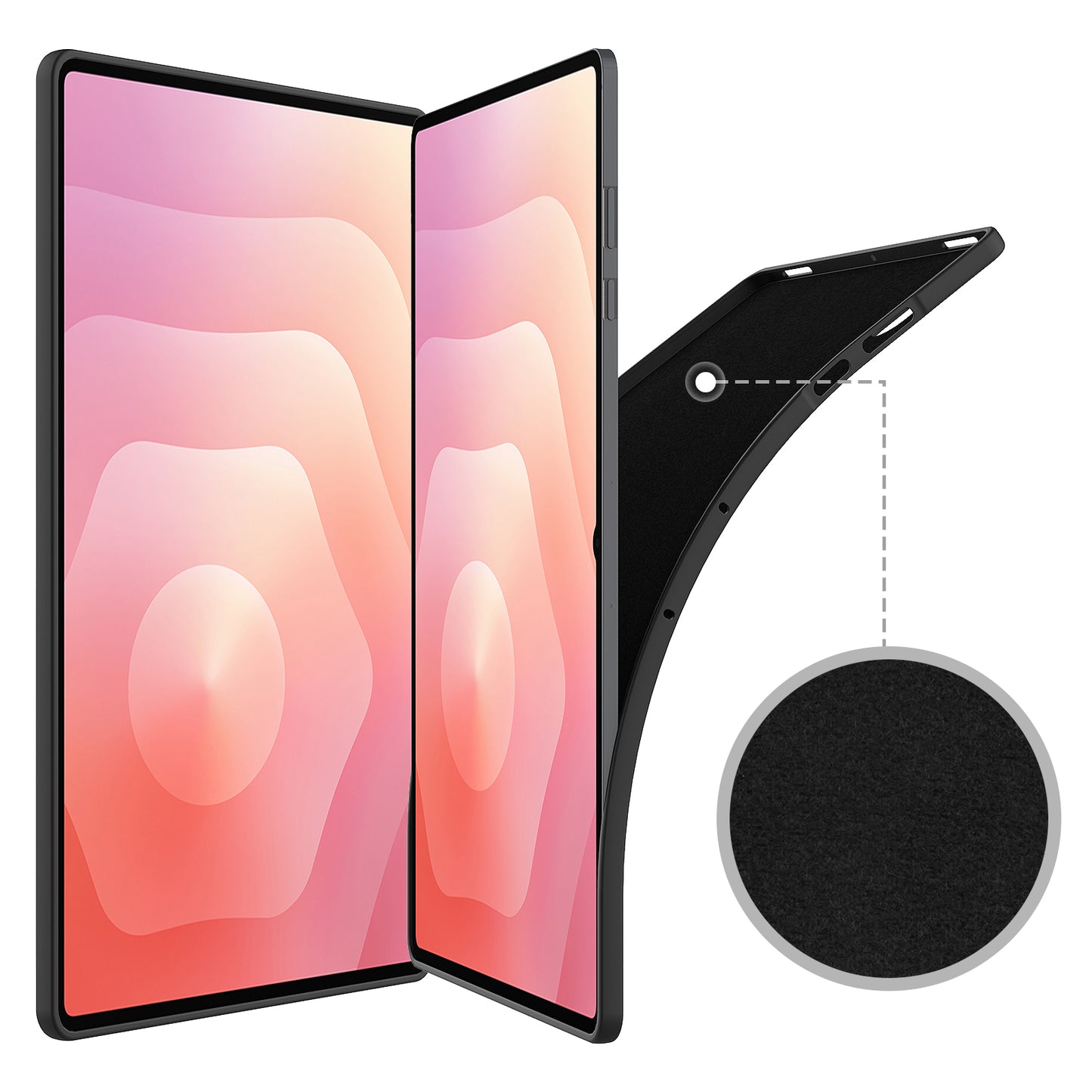 For Samsung Galaxy Tab S11 Ultra Case Liquid Silicone Anti-Scratch Tablet Cover