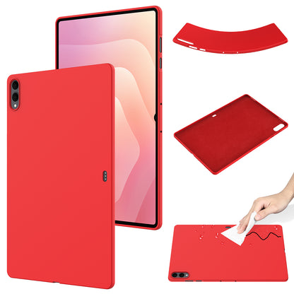 For Samsung Galaxy Tab S11 Ultra Case Liquid Silicone Anti-Scratch Tablet Cover