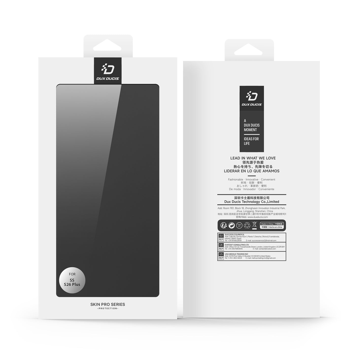 DUX DUCIS For Samsung Galaxy S26+ Case  Skin Pro Series Leather Stand Cover Card Holder