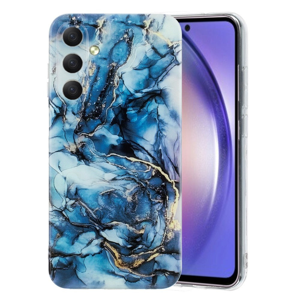 For Samsung Galaxy S26+ Case Marble Pattern Painted TPU Phone Back Cover