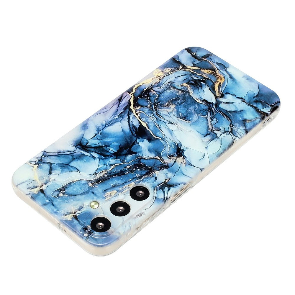 For Samsung Galaxy S26+ Case Marble Pattern Painted TPU Phone Back Cover