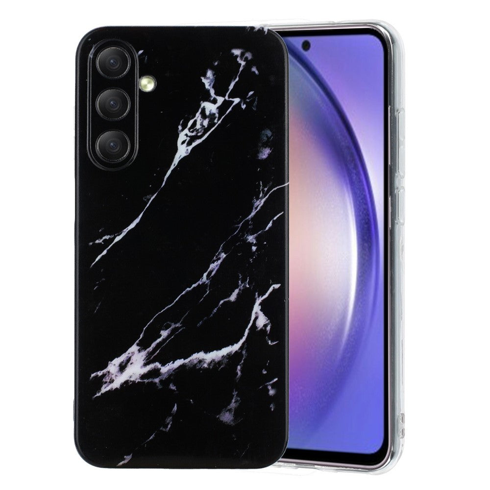 For Samsung Galaxy S26+ Case Marble Pattern Painted TPU Phone Back Cover