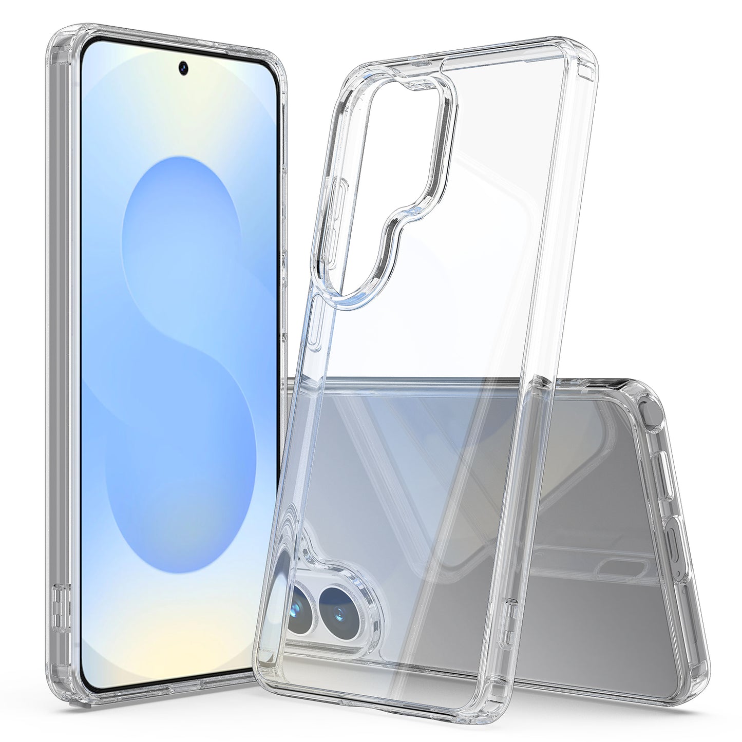For Samsung Galaxy S26 Ultra Clear Phone Case TPU+Acrylic Shockproof Phone Back Cover