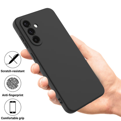 For Samsung Galaxy S26+ Liquid Silicone Case Phone Back Cover with Hand Strap