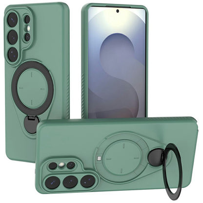 For Samsung Galaxy S26 Ultra Kickstand Case Drop Proof TPU Phone Cover Support Magnetic Car Mount