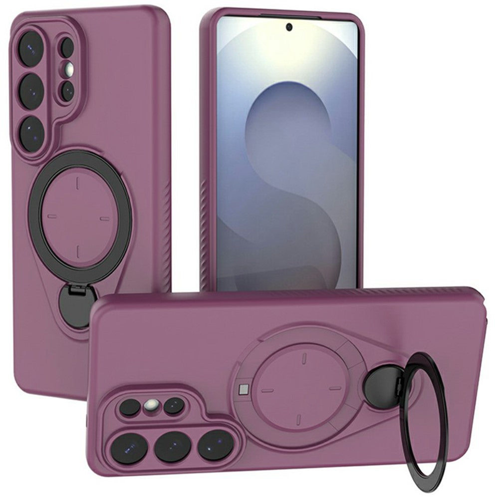 For Samsung Galaxy S26 Ultra Kickstand Case Drop Proof TPU Phone Cover Support Magnetic Car Mount