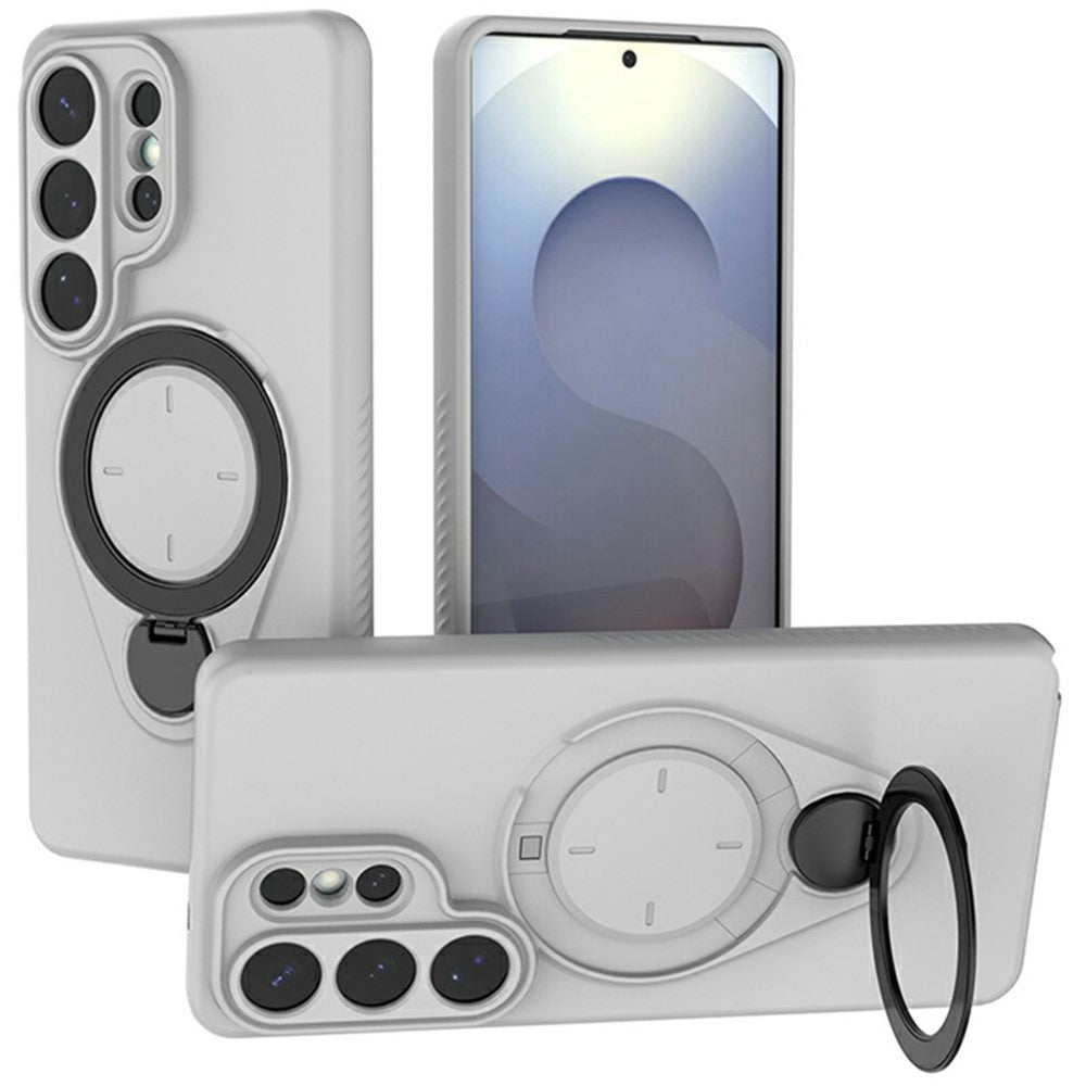 For Samsung Galaxy S26 Ultra Kickstand Case Drop Proof TPU Phone Cover Support Magnetic Car Mount