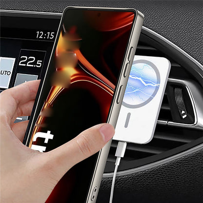 GKK For Samsung Galaxy S26 Ultra Magnetic Case with Kickstand PC + TPU + Cloth Phone Back Cover