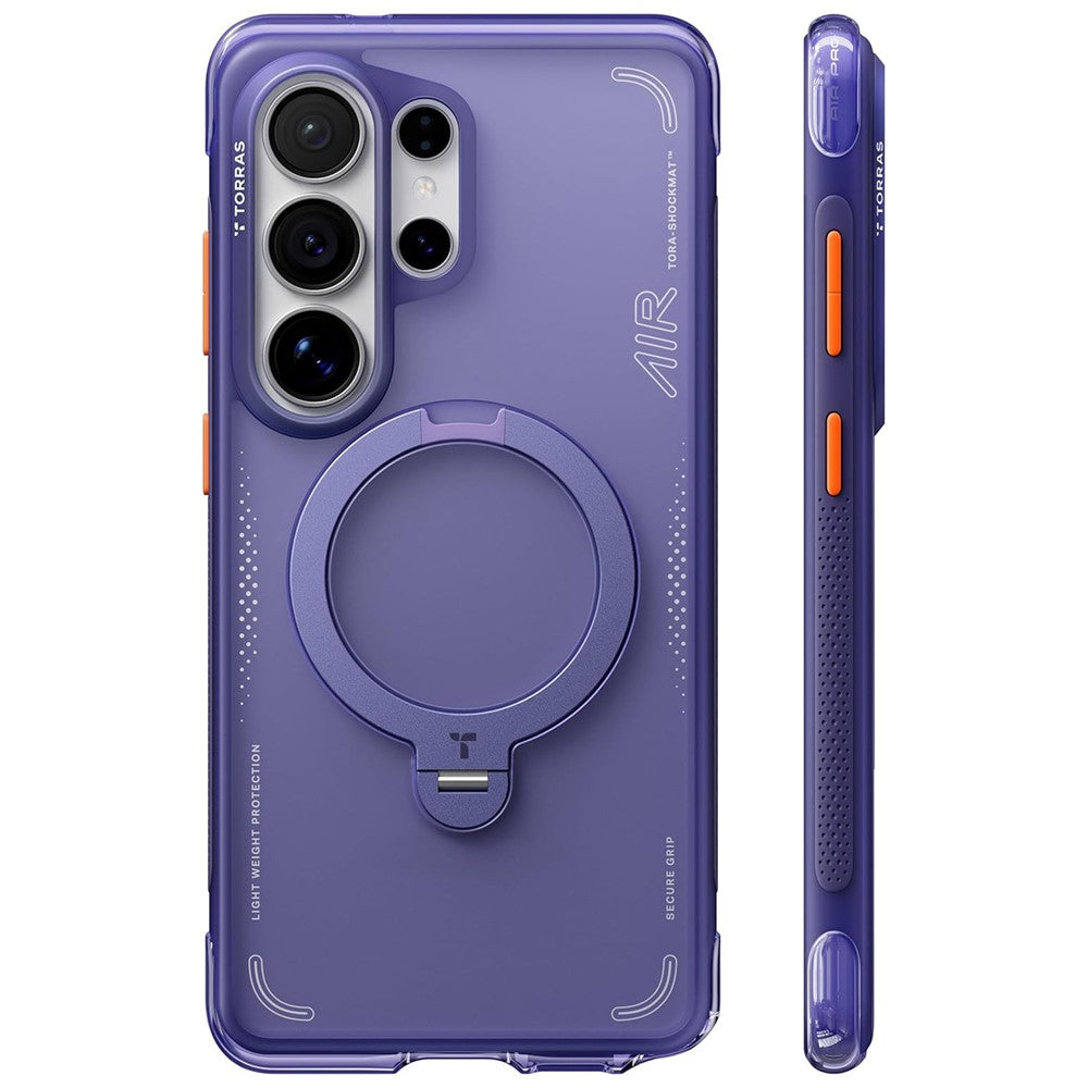 TORRAS Ostand Q3 Air Series For Samsung Galaxy S26 Ultra Magnetic Case with Kickstand Shockproof PC + TPU Phone Cover