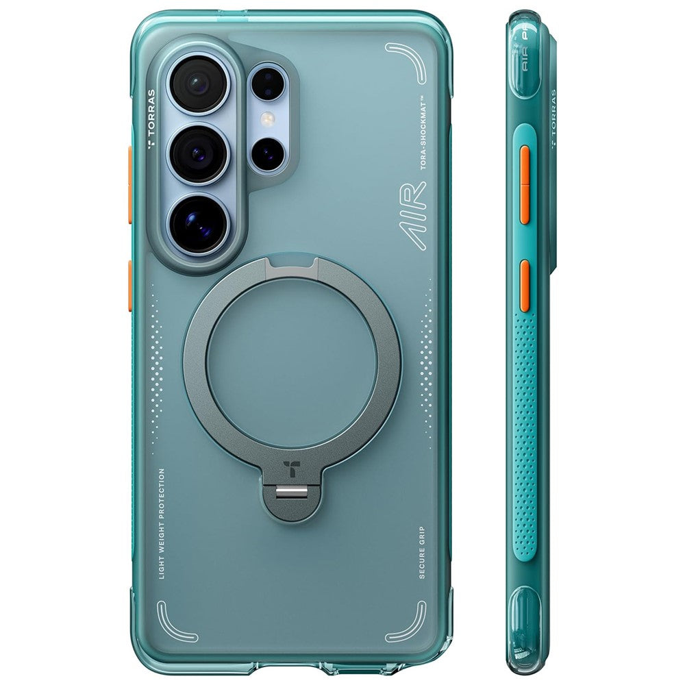 TORRAS Ostand Q3 Air Series For Samsung Galaxy S26 Ultra Magnetic Case with Kickstand Shockproof PC + TPU Phone Cover