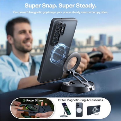 TORRAS For Samsung Galaxy S26 Ultra  Guardian-Mag Series Magnetic Case Skin-Touch Matte PC + TPU Phone Cover (Amazon Packaging)