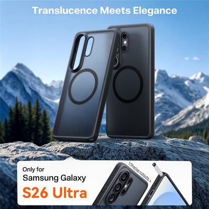 TORRAS For Samsung Galaxy S26 Ultra  Guardian-Mag Series Magnetic Case Skin-Touch Matte PC + TPU Phone Cover (Amazon Packaging)