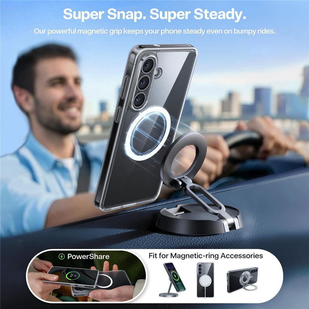 TORRAS For Samsung Galaxy S26+  Guardian-Mag Series Magnetic Case Skin-Touch Matte PC + TPU Phone Cover