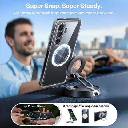 TORRAS For Samsung Galaxy S26+  Guardian-Mag Series Magnetic Case Skin-Touch Matte PC + TPU Phone Cover