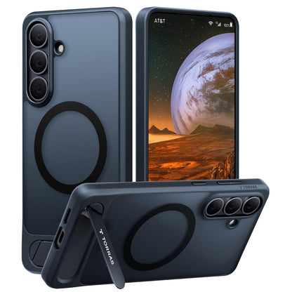 TORRAS For Samsung Galaxy S26+  Ostand L1 Series Magnetic Case with Kickstand TPU+PC Phone Cover