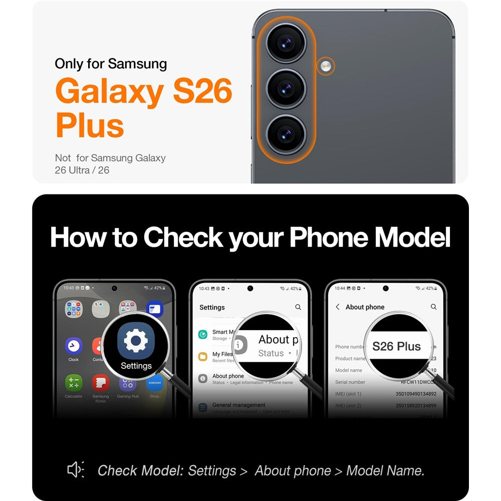 TORRAS For Samsung Galaxy S26+  Ostand L1 Series Magnetic Case with Kickstand TPU+PC Phone Cover