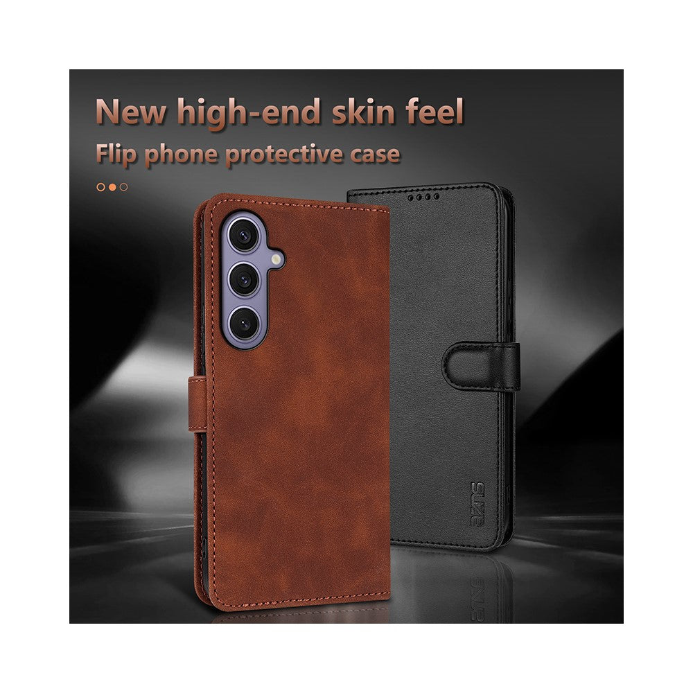 AZNS For Samsung Galaxy S26+ Case PU Leather Wallet Phone Cover