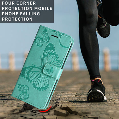 For Samsung Galaxy S26+ Wallet Case Floral Butterfly Imprinted Leather Phone Cover Stand
