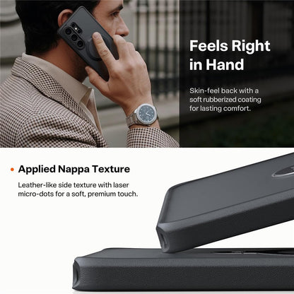 TORRAS Ostand Q3 Spin Series For Samsung Galaxy S26 Ultra Case Magnetic Rotating Kickstand PC + TPU Phone Cover