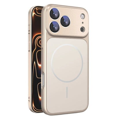 For iPhone 17 Pro Max Case Compatible with MagSafe Skin-touch PC + Silicone Phone Cover with Lens Film