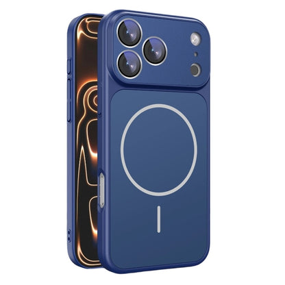 For iPhone 17 Pro Max Case Compatible with MagSafe Skin-touch PC + Silicone Phone Cover with Lens Film