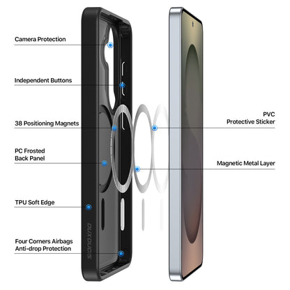 DUX DUCIS For Samsung Galaxy S26+ Magnetic Case  Yind Series PC+TPU Phone Cover