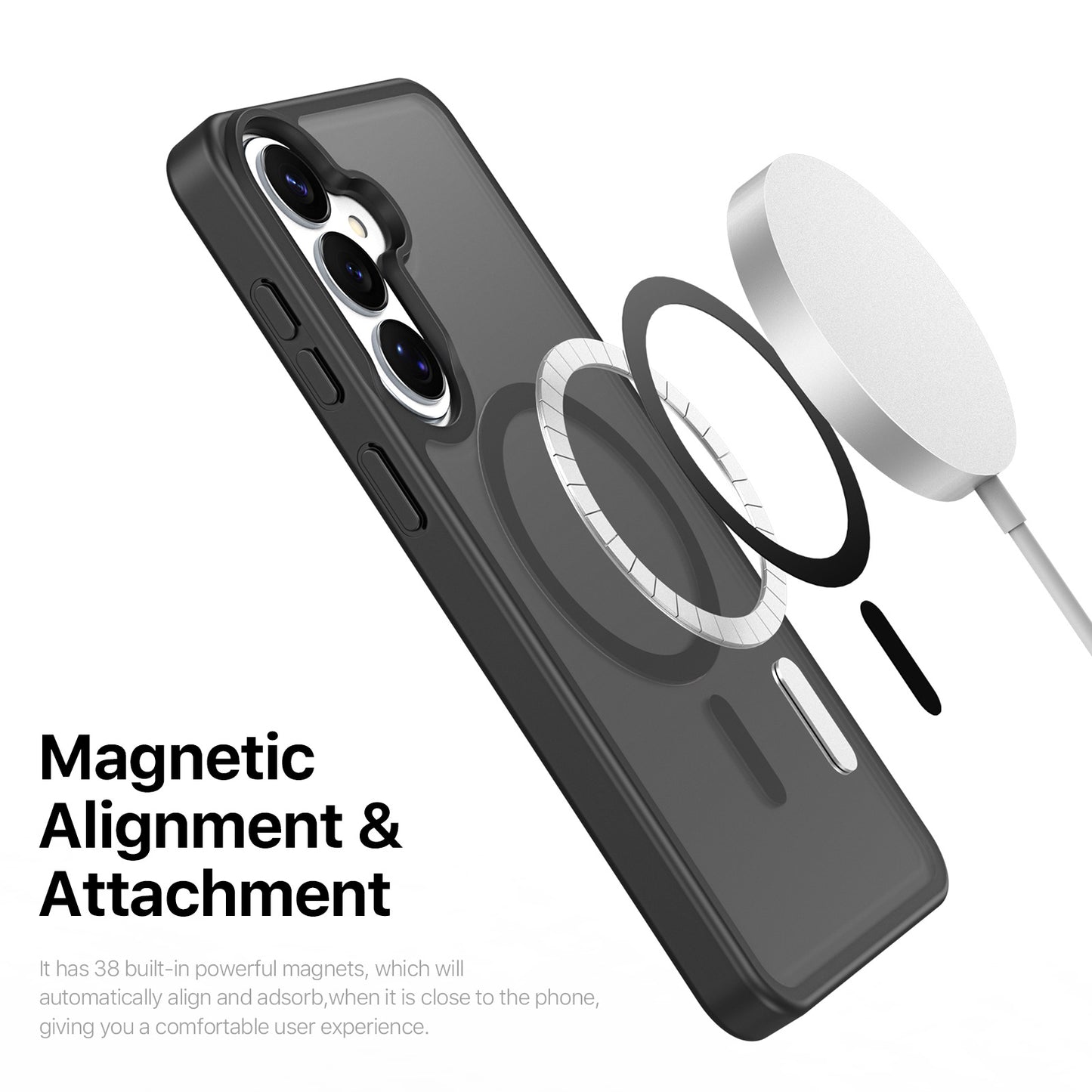 DUX DUCIS For Samsung Galaxy S26+ Magnetic Case  Yind Series PC+TPU Phone Cover