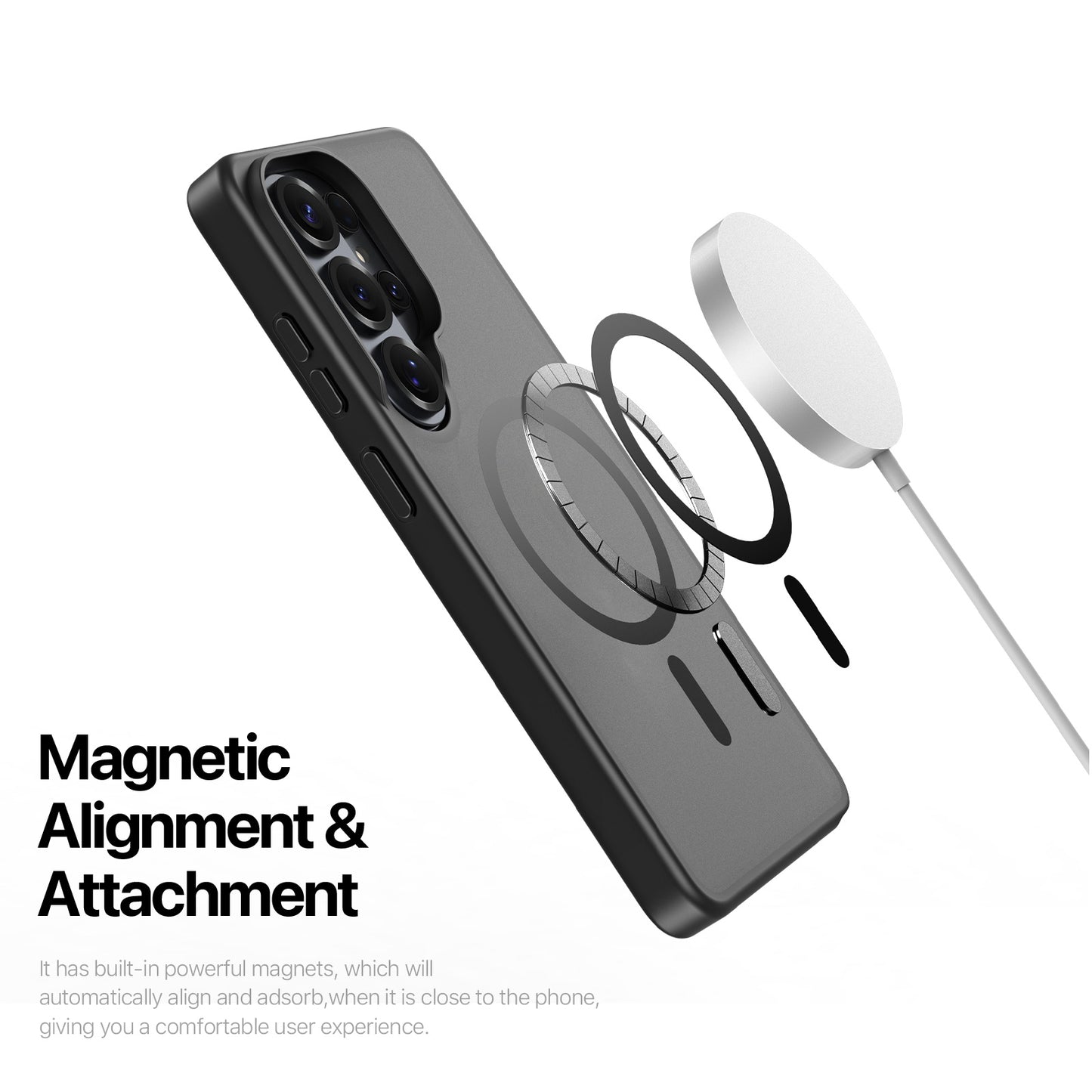 DUX DUCIS For Samsung Galaxy S26 Ultra Magnetic Case  Yind Series PC+TPU Phone Cover