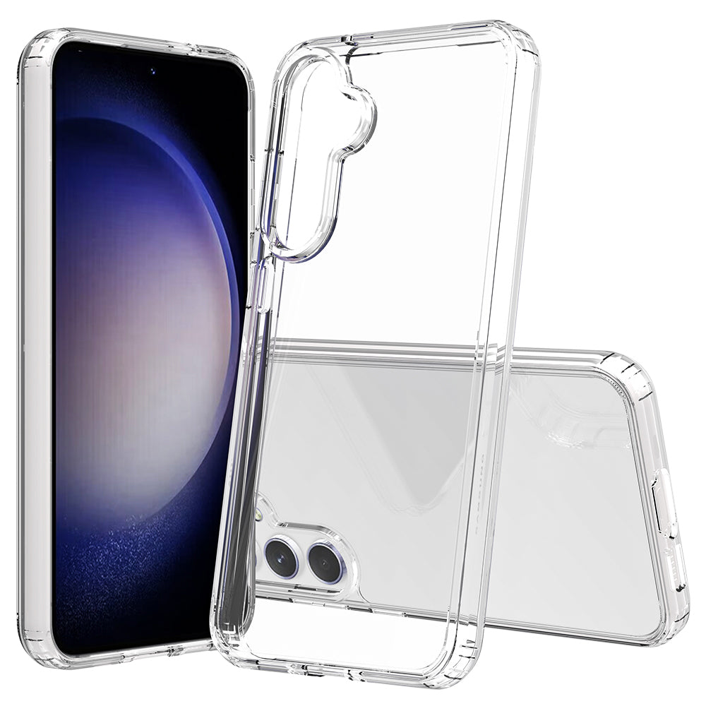For Samsung Galaxy S26+ Clear Phone Case TPU+Acrylic Shockproof Phone Back Cover