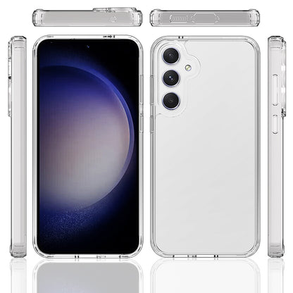 For Samsung Galaxy S26+ Clear Phone Case TPU+Acrylic Shockproof Phone Back Cover