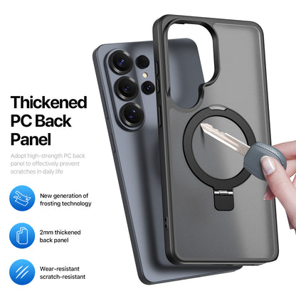 DUX DUCIS For Samsung Galaxy S26 Ultra Magnetic Case  Yind Series Kickstand PC TPU Matte Phone Cover