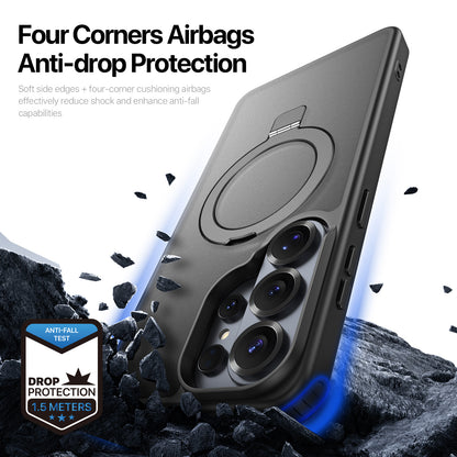 DUX DUCIS For Samsung Galaxy S26 Ultra Magnetic Case  Yind Series Kickstand PC TPU Matte Phone Cover