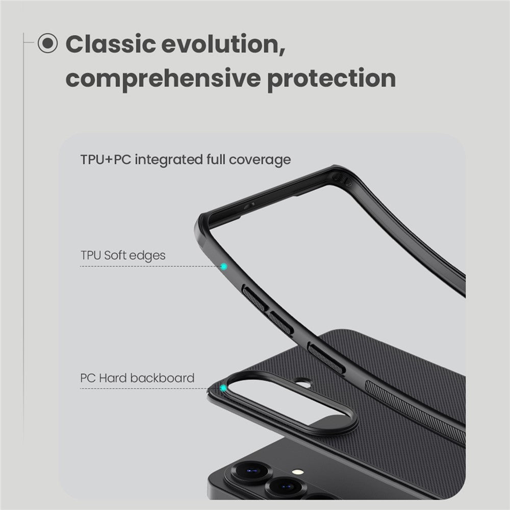 NILLKIN Super Frosted Shield Pro for Samsung Galaxy S26+ Magnetic Case PC + TPU Phone Cover