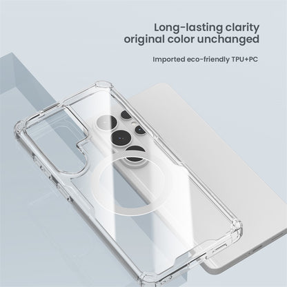 NILLKIN Nature Pro Series for Samsung Galaxy S26 Ultra Magnetic Case TPU + PC Ultra Clear Phone Cover