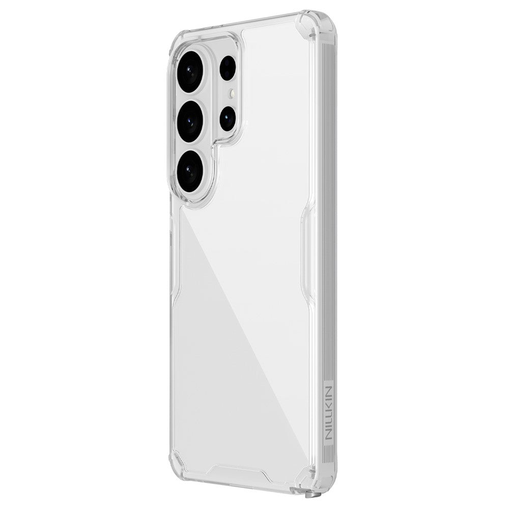 NILLKIN Nature Pro Series For Samsung Galaxy S26 Ultra Case PC + TPU Anti-Scratch Clear Back Cover