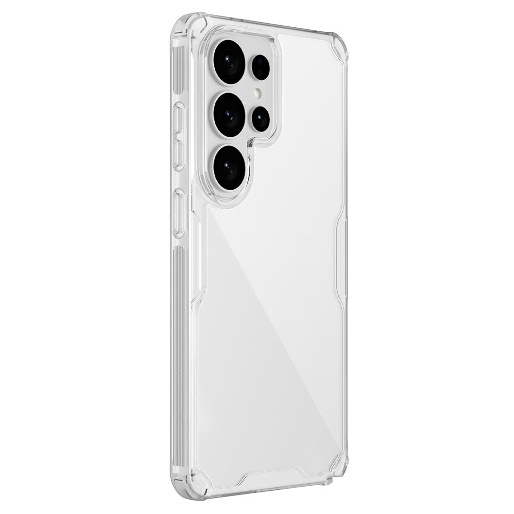NILLKIN Nature Pro Series For Samsung Galaxy S26 Ultra Case PC + TPU Anti-Scratch Clear Back Cover
