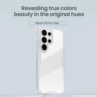 NILLKIN Nature Pro Series For Samsung Galaxy S26 Ultra Case PC + TPU Anti-Scratch Clear Back Cover
