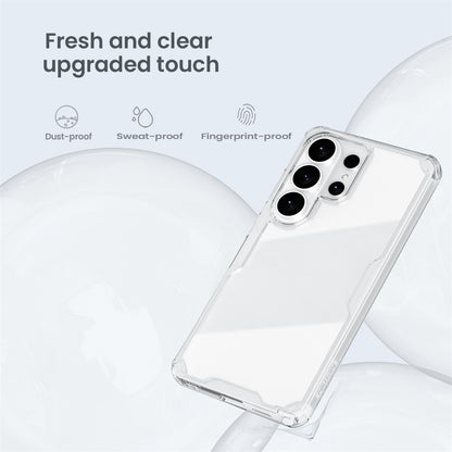 NILLKIN Nature Pro Series For Samsung Galaxy S26 Ultra Case PC + TPU Anti-Scratch Clear Back Cover