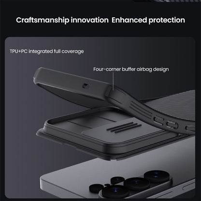 NILLKIN Camshield Pro Series for Samsung Galaxy S26 Ultra Case PC + TPU Slide Camera Lid Phone Cover