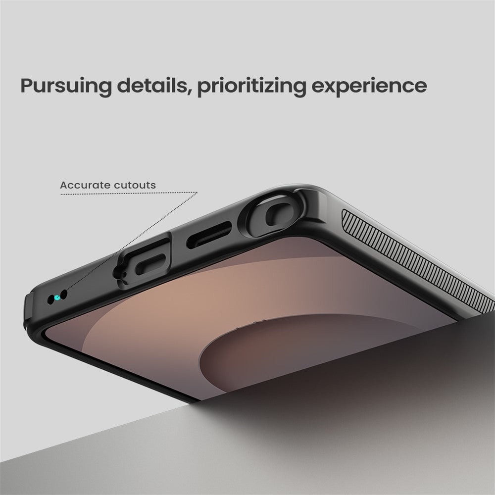 NILLKIN Super Frosted Shield Pro for Samsung Galaxy S26 Ultra Magnetic Case Matte PC TPU Clear Black Phone Back Cover