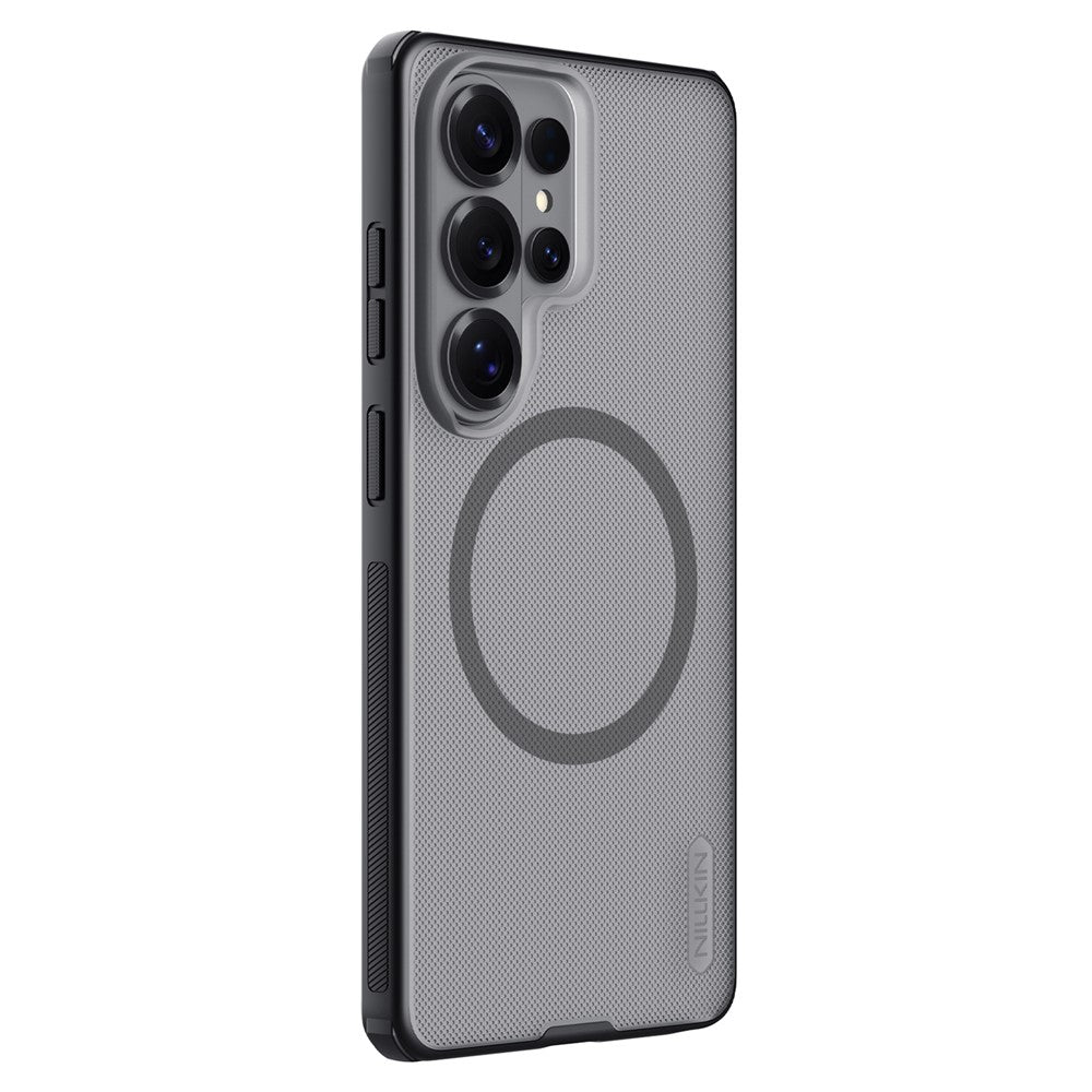 NILLKIN Super Frosted Shield Pro for Samsung Galaxy S26 Ultra Magnetic Case Matte PC TPU Clear Black Phone Back Cover