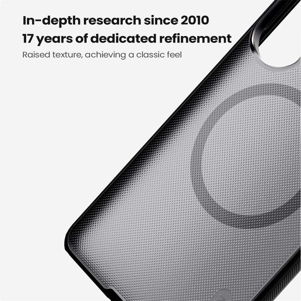 NILLKIN Super Frosted Shield Pro for Samsung Galaxy S26 Ultra Magnetic Case Matte PC TPU Clear Black Phone Back Cover