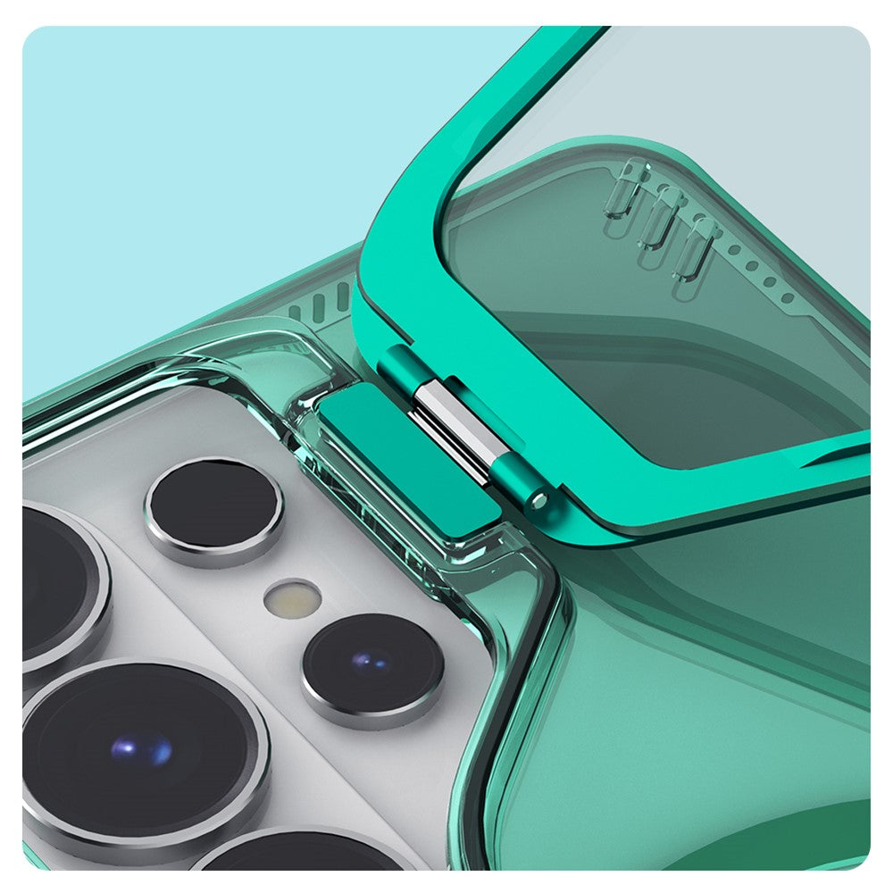 NILLKIN Iceblade CamProp For Samsung Galaxy S26 Ultra Magnetic Case Clear Lens Lid Kickstand PC TPU Phone Cover
