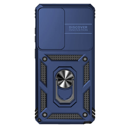 For Samsung Galaxy S26 Ultra Case PC + TPU Phone Cover with Lens Protection Kickstand